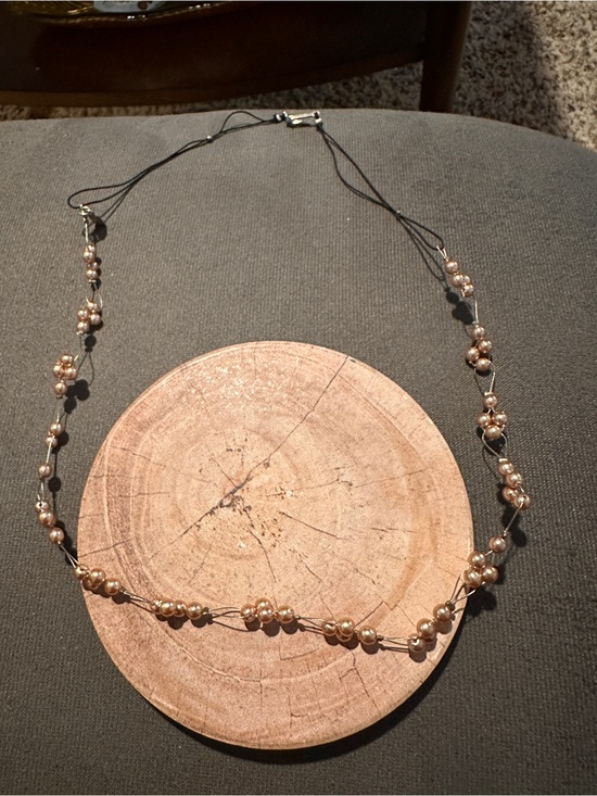 Suzanne Bennett Jewelry - Pink Pearl Bead Necklace